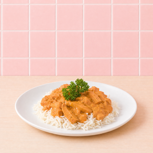 Korvstroganoff med ris