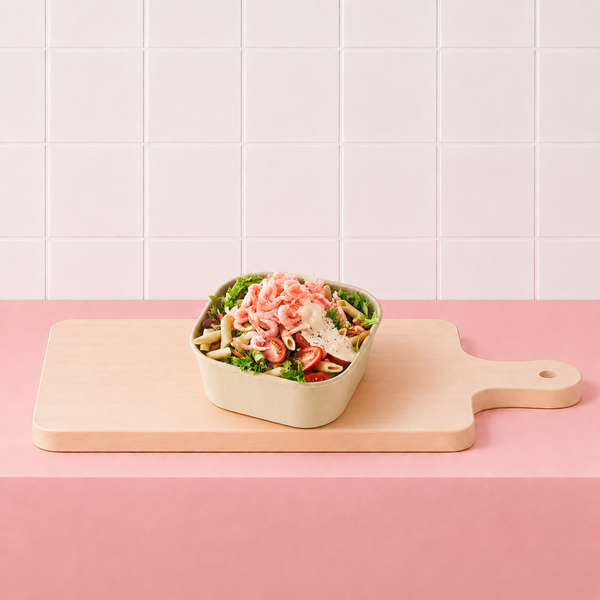 Pastasallad med räkor