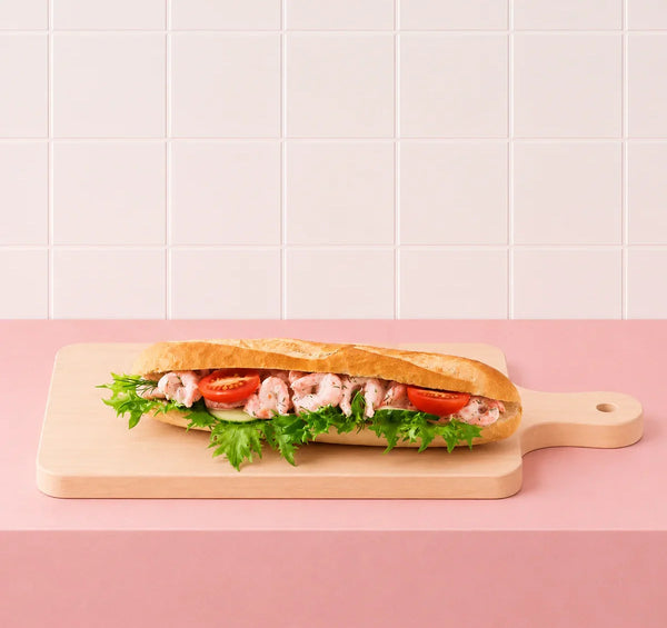 Baguette med skagen